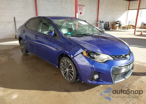 2014 Toyota Corolla S Plus из США, поврежденный, VIN 5YFBURHE8EP028790